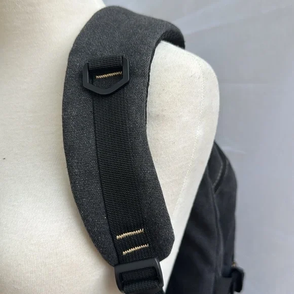 Or@MI Black Denim Backpack - Picture 5 of 7